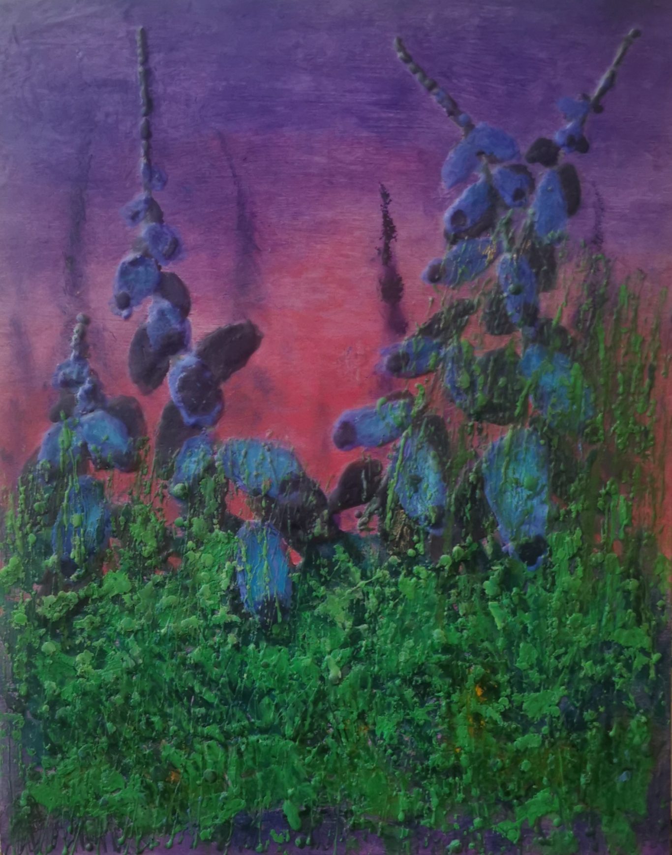 Darkening times (40 x 50cm)